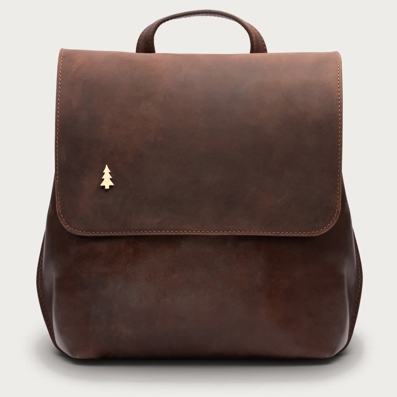 ARAS PINE Marcel Backpack — leather backpack, handmade in Türkiye